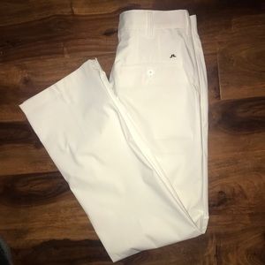 J. Lindeberg white men’s wicking golf pants 30/32